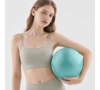 VELLUSTRA 2PCS Palla Fitness per Pilates, Yoga Pilates Palla, Palla da Ginnastica, Fitball Anti Scoppio 25CM per Pilates, Yoga, Ginnastica, Gravidanza, Esercizi di Equilibrio, Addominali e Spalle