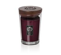 Vellutier Candela Profumata Alpine Vin Brulé, Candela in Barattolo, Specialmente Formulata con Cera Vellutata, Coperchio Legno, Aroma di Garofano e Vin Brulé, 16 x 11 cm, Grande, 515 g