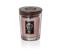 Vellutier Candela Profumata Rooftop Bar, Candela in Barattolo, Specialmente Formulata con Cera Vellutata, Coperchio Legno, Aroma di Mirtilli e Fragola, 11,5 x 9 cm, Medio, 255 g