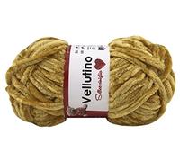 Vellutino Ciniglia Poliestere 100% Oro Cod. AF7817 50 Grammi 60 Metri