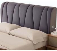 Velluto Fodera Testata Letto Elasticizzato Copritestata del Letto Matrimoniale/Singolo Copri Testata Letto Universale Imbottito Copertura per Testiera per Letto per Decorazione(Color 5,220cm/86.6in)