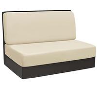 Velluto Fodere per Cuscini per Dinette per Camper Copridivano Elasticizzato Senza Braccioli 1/2 Pezzi, Copridivano Coprisedili per Camper Fodera per Divano Cuscino Antiscivolo(#18,1 Backrest+1 Bench C