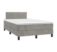 Velluto Grigio Chiaro Apri e Dormi Modello Regolabile 120x190cm