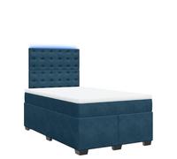 Velluto Morbido con Molle Insacchettate per Sonno Ristoratore 82.58 Blu