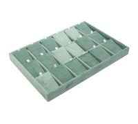 Velluto Portagioie Collane Display Stand Anelli Vassoio di Stoccaggio Texture Peluche Adatto per Casa o Negozio Uso Collana Holder
