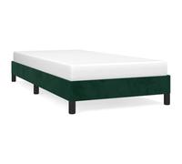 Velluto Premium Verde Scuro Giroletto Morbido Come da Figura 100x200 cm