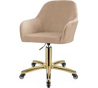 Velluto stretch Coprisedie con Fodera Per Sedia Ufficio Copripoltrona Braccioli Elasticizzato Universale 1/2/4/6 Pezzi Copertura Copertura Sedie Poltroncina Sala da Pranzo Cucina Moderne Coprisedia(G,