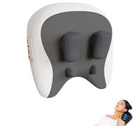 Velmores Pillow Neck & Shoulder Massager, 2025 New Velmores Massager, 6D Rolling Nodes Mimic Professional Massage Therapy, 42°c Heat, Three Modes and Strengths for Nape, Shoulder, Legs (gray)