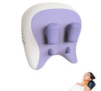 Velmores Pillow Neck & Shoulder Massager, 2025 New Velmores Massager, 6D Rolling Nodes Mimic Professional Massage Therapy, 42°c Heat, Three Modes and Strengths for Nape, Shoulder, Legs (purple)