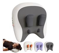 Velmores-Pillow Neck & Shoulder Massager, Velmore 6d Neck Massager With Hot Compress, Three Modes and Strengths for Neck, Shoulder, Legs (Gray)