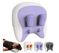 Velmores-Pillow Neck & Shoulder Massager, Velmore 6d Neck Massager With Hot Compress, Three Modes and Strengths for Neck, Shoulder, Legs (Purple)