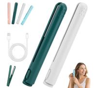 Velmores Pillow Neck & Shoulder Massager, Velmores 6D Massager With Hot Compress, Four Titanium Massage Nodes, Three Modes and Strengths, Deeply Relax for Neck, Legs (Dark Blue)