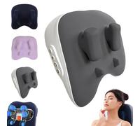 Velmores-Pillow Neck & Shoulder Massager, Velmores-Neck Massager, Neck Massagers Pillow, Three Modes And Strengths, Heat, Adjustments, For Necks Relax (Gray)