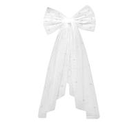 Velo A Pelo Per Capelli Da Sposa - Clip Per Matrimoni, Accessorio Pettine Perle | Utilizza Ampiamente Il Velo Da Sposa Con L' Per Look Da Addio Al Nubilato, Doccia Di Fidanzamento, Vestito Da Ceri