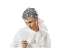 Velo da sposa con pizzo bianco