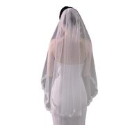 Velo da sposa in pizzo trasparente con pettine per capelli veli da sposa copricapo per cerimonie in spiaggia fotografia copricapo da sposa