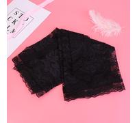 Velo di pizzo cattolico musulmano Veli da sposa neri Copricapo Sciarpa di massa