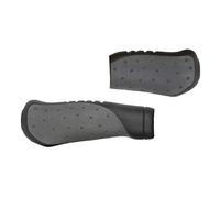 Velo Ergonomic Bike Grips nero / grigio, 135 + 92 mm coppia