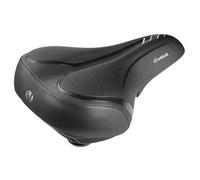 VELO Fit Townie, Sella per Bicicletta Unisex-Adulto, Nero, L