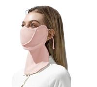 Velo in seta ghiacciata, 2 pezzi maschera for il viso con protezione solare in seta di ghiaccio multicolore estiva traspirante sottile