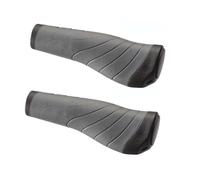 Velo Manopole Bicicletta Comfort Lock Grigio Nero 135mm