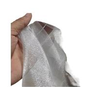 Velo Pendente Bianco da Soffitto, Velo da Neve per Sfondo Interno, Set Scenico per Matrimonio, Accessori per La Decorazione della Sposa(1.5m x 30m)