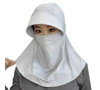 Velo protettivo solare per il viso, Ghetta for il collo della maschera for viso da ciclismo for protezione solare donna multicolore 2 pezzi