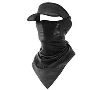 Velo protettivo solare per il viso, Maschera for protezione solare in seta di ghiaccio Sciarpa da collo multicolore traspirante ad asciugatura rapida