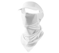 Velo protettivo solare per il viso, Maschera for protezione solare in seta di ghiaccio Sciarpa da collo multicolore traspirante ad asciugatura rapida