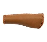 VELO Retro Ergo, Manico a Vite in Vera Pelle Unisex-Adulto, Marrone, 135 mm