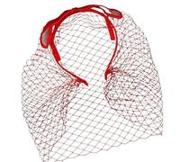 Velo vintage fascia per capelli per eventi a tema anni '20 che migliora il vestito da festa in rete francese velo Hairhoop per feste in maschera Teaparty