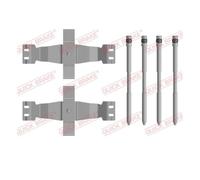 Veloce Brake 109-0122 Set Accessori Pastiglia Freno a Disco Ant. per Volvo Tesla