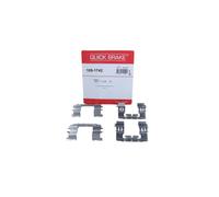 Originale QUICK BRAKE Set Accessori Pastiglia Freno a Disco 109-1742 per Subaru