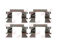 Veloce Brake 109-1862 Set Accessori Pastiglia Freno a Disco Ant. per Ford Ranger