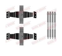 Veloce Brake 109-1886 Set Accessori Disco Freno per BMW F20 F31 F33 Mini F55