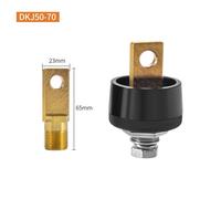 Veloce Connettore DKJ10-25 DKJ50-70 Oro 1pcs Nero Europeo Posteriore Panel Tipo