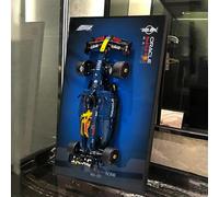 Veloce cornice per montaggio a parete per modello di auto F1 LEGO - Cornice da collezione per arte da corsa, compatibile con campioni F1 di velocità (modello non incluso) (42206 Oracle Red Bull RB20