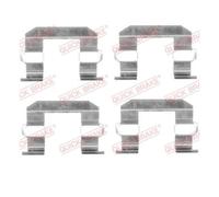 Veloce Del Freno 109-1645 Set Accessori Pastiglia a Disco Frontale per Ssangyong