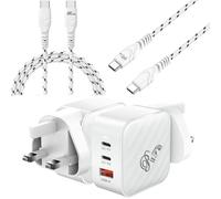 Veloce Muro Adattatore Del Caricatore 65W Spina Per Samsung Tab S9 S8 Fe A9 Più