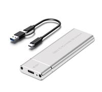Veloce USB3.1 A NVMe SSD Enclosure Trasferimento Veloce Porta USB C Porta Mobile Case Produttività Per Viaggiare Uso Leggere E Scrivere
