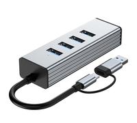 Veloce Velocità USB3.0 Splitter Con 4 Porte E Adattatore 10Gbps Trasferimento Dati Ampia Compatibilità Per Elettronica Multiporta USB Hub