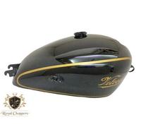 VELOCETTE MAC MOV MDD 350 SERBATOIO IN ALLUMINIO VERNICIATO NERO | Adatto per