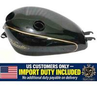 VELOCETTE MAC MOV MDD 350 SERBATOIO IN ALLUMINIO VERNICIATO NERO | Adatto per