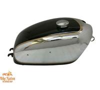 VELOCETTE VENOM CROMO & SERBATOIO verniciato nero con distintivo mount...