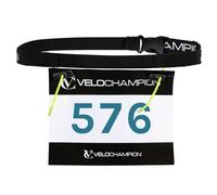 VeloChampion Cintura Porta Pettorale Triathlon/Running, S/M 2 Pezzi