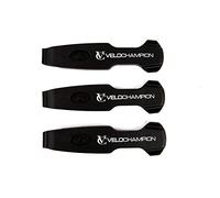 VeloChampion Levegomme per Bici - Cacciagomme per Bicicletta Resistenti con Ganci - Leve per Pneumatici - Set da 3 Pezzi