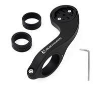 VeloChampion Supporto Manubrio Bici Frontale Compatibile con Ciclocomputer GPS Garmin o Wahoo. Adatto a Manubri con Diametro da 25,4 a 35mm.