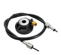 Velocimetro Analogico + Cavo Contachilometri + Ingranaggio Trasmissione Tachimetro Da 12 Mm Con Cavo Da 100 Cm/39,4 Pollici Gy6 50Cc 150Cc Parti di Scooter