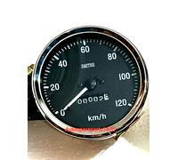 Velocimetro Replica Smiths 0-120KMH Con Filetto M18X1.5 100Mm BC