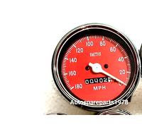 Velocimetro Replica Smiths 180-0MPH M18X1.5 Filettatura 85mm RC